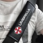 汽車(chē)**帶護(hù)肩套 汽車(chē)改裝碳纖護(hù)肩 碳纖紋**帶護(hù)套汽車(chē)裝飾品