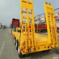 低平板半掛車自卸車價(jià)格 道路車輛運(yùn)輸車集裝箱運(yùn)輸車支持定做