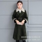 冬裝新款海寧羊羔毛皮草外套女反季羊剪絨大衣水貂毛領長款