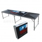 廠家 8ft beer pong table 便攜式折疊歐美流行游戲啤酒桌